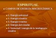ESPIRITUAL - Correcciones energeticascorrecciones.weebly.com/uploads/1/0/9/8/10984192/espiritual.pdfMeridianos de acupuntura ... Cuerpo causal 7 - 9. Tres niveles de chakras que afectan