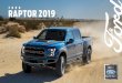 Ford Raptor 2019 | Catálogo, Ficha Técnica y Especificaciones · 2019-11-11 · Amortiguadores de Alto Desernpeño FOX Racing SHOW Ijnicos de Raptor Sistema Auto Start-Stop Control