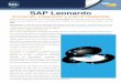 SAP Leonardo peq - SCL Consulting€¦ · Con esta propuesta, SAP amplía el alcance de los sistemas empresariales esenciales hasta los extremos donde la automatización y la inteligencia