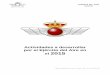 Actividades a desarrollar por el Ejército del Aire en el ...€¦ · Homenaje a los que dieron su vida por España en Villatobas (Toledo) con motivo de las fiestas patronales. septiembre