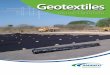 Geotextiles - Siihca · El geotextil actúa como un elemento estructural y de confinamiento de los granos del suelo, permitiendo difundir y repartir las tensiones locales. Estas acciones