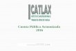 Cuenta Pública Armonizada 2016 - ICATLAX€¦ · Bienes Inmuebles, Infraestructura y Construcciones en Proceso Deuda Pública a Largo Plazo Bienes Muebles Pasivos Diferidos a Largo