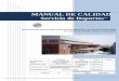 MANUAL DE CALIDAD Servicio de Deportes(*) · Ed-02 Vicerrectorado de Extensión Universitaria, Deportes y Proyección Institucional Servicio de Actividades Físicas y Deportivas 4