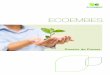 ECOEMBES · • En 2012, se recicló el 70,3% de los envases adheridos a Ecoembes. • Desde que comenzó su actividad, en 1998, en España se han reciclado 12,8 millones de tone-ladas