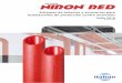 Sistemas de tuberías y accesorios para instalaciones de ... NIRON R… · adecuado para las instalaciones de protección contra incendios. El sistema está formado por tubería monocapa