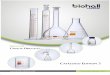 Biohall Labware (International) · Botella B.O.D., Tapón Ÿ El radio del hombro de la botella se ha mejorado para proporcionar una forma interior que barre el aire arrastrado fuera