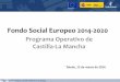 Fondo Social Europeo 2014-2020 · Fondo Social Europeo. El FSE invierte en tu futuro 51,78% 22,31% 23,97% 1,95% EJE 1 - Empleo EJE 2 - Inclusión Activa EJE 3 - Educación EJE 8 -
