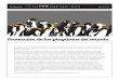Protección de los pingüinos del mundo · Protección de los pingüinos del mundo Un informe de Abril de 2014 Los pingüinos, aves carismáticas y extravagantes, han sido la inspiración