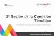 2ª Sesión de la Comisión Temáticaihaem.edomex.gob.mx/sites/ihaem.edomex.gob.mx/files/files/2019... · Reglamento Municipal, Avance del 18% %$ Municipios que han publicado en la
