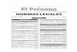Publicacion Oficial - Diario Oficial El Peruano...las delegadas mediante R.M. N 203-2014-MEM/DM al Director General de la Dirección General de Electri ﬁ cación Rural 524914 SALUD