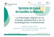 Servicio de Salud de Castilla-La Mancha · 2011-12-21 · Proyecto Serendipia del SESCAM Objetivo común: Crear una herramienta de comunicación interprofesional eficiente entre los