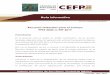 Nota Informativa - CEFP€¦ · Desarrollo Agropecuario, Rural, Forestal y Pesquero (FND); Fideicomisos Instituidos en Relación con la Agricultura (FIRA); y Fondo de Capitalización