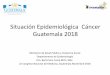 Situación Epidemiológica Cáncer Guatemala 2018 - Centro Nacional De Epidemiologiaepidemiologia.mspas.gob.gt/files/Publicaciones 2018... · 2019-05-30 · latina y el caribe •