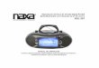 Reproductor de Disco de Versátil Digital Portátil (DVD) Bluetooth® … · 2020-01-21 · Reproductor de Disco de Versátil Digital Portátil (DVD) Bluetooth® con Televisión de