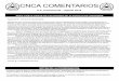 CNCA COMENTARIOS · 2018-08-23 · Previa de la Coordinadora, p.1 Notas De La Coodinadora p.1 Esquina de la Delegada, p.2 Minutas del Comite del Area, p.3-8 Mociones de CNCA & Asamblea,