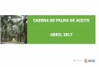 Presentación de PowerPoint - MinAgricultura Cif… · • La estabilización de los precios del aceite crudo de palma africana para el año 2017, está ligado a la resolución 000334