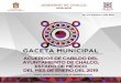 GACETA MUNICIPAL - Gobierno de Chalco...DE LAS DEPENDENCIAS ADMINISTRATIVAS Artículo 28.Para el ejercicio de sus atribuciones y responsabilidades ejecutivas, el Ayuntamiento se auxiliará