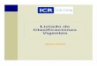 Listado de Clasificaciones Vigentes - ICR Chile...Efectos de omercio Acciones + N2/+ 1 lase Nivel 3 + N2/+ 1 lase Nivel 4 ICR Clasificadora Clasificaciones Vigentes Corporaciones Solvencia