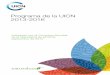 Programa de la UICN 2013-2016 - International Union for ......Programa de la UICN 2013-2016 refleja la Carta para Un Solo Programa, adoptada por el Consejo de la UICN en mayo de 2011
