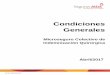 Condiciones Generales · 2020-04-27 · Condiciones Generales . Microseguro Colectivo de Indemnización Quirúrgica . Abril /201. 7. FF-332-PDF/04-2017. 1