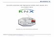 ACOPLADOR DE MEDIOS KNX-RF/KNX-PT CO KNX …está preparado para recibir la señal RF a través de un sensor o actuador RF. - 3º: Seguir las instrucciones de borrado del sensor o