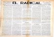 El Radical, 3 (20 de agosto de 1932) · Zaragoza 20 de Agosto de 1932 Redacción y Administración Plaza de la Constitución, 5 ... leares. Por tanto, mal pueden perse guir, en toda