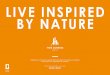 LIVE INSPIRED BY NATURE - Tres Cumbres · soluciones frente a un ejercicio de diseño, con el objetivo de asegurar soluciones muy bien analizadas y exploradas. TALLER G DISEÑADO