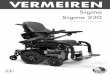 VERMEIREN · 2.4.3 Transporte mediante vehículo como equipaje Riesgo de lesiones y daños • Asegurarse que la palanca de rueda libre esté en la posición de freno durante el transporte,