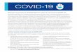 Mensaje importante de UnitedHealthcare sobre el ... · Mensaje importante de UnitedHealthcare sobre el coronavirus (COVID-19) ... Los artículos incluidos en el boletín informativo