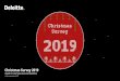 Christmas Survey 2019 - Deloitte United States...15 Reparto del gasto por canales Gasto real 2018 Intención de gasto 2019 Online 153 158 3,2% Offline 388 396 2% Total 541 554 2,4%