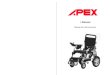 Manual de instrucciones - apexmedicalcorp.com · 5) Baje con cuidado la silla de ruedas por las escaleras para evitar lesiones al usuario o daños a la propia silla. Y compruebe que