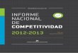 resumen ejecutivo Informe nacIonal de Competitividad · resumen ejecutivo ruta a la 2012-2013 prosperidad colectiva. informe naCional de Competitividad 2012-2013 El Consejo Privado