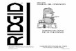 SIERRA DE CINTA DE 14 PULGADAS - Roman's Partsromansparts.com/ipl/Ridgid/BS1400_6412_SP.pdf · • Soporte la sierra de modo que la mesa esté nivelada y la sierra no oscile. •