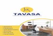 TAVASAtavasa.com.mx/catalogo/cafeteria.pdf · TAVASA FABRICA DE MUEBLES TATA VASCO S.A. Toda la madera de nuestro mobiliario es de pino de primera calidad, de 3/4 , barnizadas en