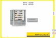 PV 350 PV 450 - NordCap · Taste 5 “SET” Taste 6 "UP" Taste 7 "DOWN" ... Bandeja Condensador Evaporador Filtro Interruptor Interruptor Microinterruptor Caja de bornes Mod. Q/G/Phasta