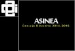 ASINEA€¦ · Informe de la visita de seguimiento para el ENEA 28 7.- Previsión de la visita de seguimiento para la 95 RN 8.- Compromisos del Comité Organizador de la 95 RN 8.1