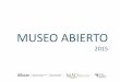 MUSEO ABIERTO · platería mapuche. Luego en la sala didáctica, los estudiantes realizarán una creación y/o reinterpretación de piezas de orfebrería mapuche utilizando diversos