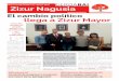 BOLETIN INFORMATIVO | MAYO 2016 Zizur Nagusia · el único voto negativo del PSN (1). Geroa Bai muestra su satisfacción por la aprobación de estas cuentas, agradece la actitud de