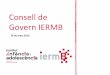 Consell de Govern IERMB · 2019-04-03 · Patis escolars oberts al barri. (16-17) Avaluació del programa municipal Camí escolar, espai amic (2017) Eina-qüestionari per recollida