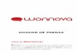 DOSSIER DE PRENSA - Wonnova gamification · 2018-07-18 · DOSSIER DE PRENSA ¿Qué es Wonnova? Wonnova es una compañía especializada en innovación digital que ha desarrollado