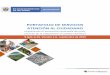 PORTAFOLIO DE SERVICIOS ATENCIÓN AL CIUDADANO · Este documento contiene el portafolio de servicios del Equipo de Atención al Ciudadano del Fondo Adaptación, enmarcado en las disposiciones