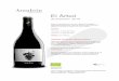 El Árbol - Bodega Aranleó · PDF file de Aranleón 2016 Nueva presentación para este vino clásico de la bodega: la majestuosidad del pino en nuestros viñedos como reﬂejo de