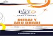 DUBAI Y ABU DHABI...Dhabi, es el parque temático cubierto más grande del mundo y con la montaña rusa más rápida, que va de cero a 240km en 5 segundos. Para los fanáticos, de