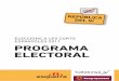 ELECCIONS A LES CORTS ESPANYOLES 2011 ...Vicesecretaria General d'Acció Política i Dona coalició independentista, la gent del Sí, amb la nova ERC, Reagrupament i una plataforma