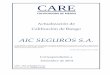 CARE€¦ · Asunción del Paraguay, Enero de 2015 AIC Seguros S.A. CARE CALIFICADORA DE RIESGO Actualización de Calificación de Riesgo AIC SEGUROS S.A. "La nota obtenida no representa
