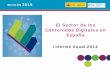 El Sector de los Contenidos Digitales en España · Facturación de la industria de los contenidos digitales: evolución 2007-2014 (en millones de euros) 0011001111 0110111110. 2