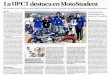 La UPCT destaca en MotoStudent · nal MotoStudent reunió el primer fin de semana de octubre en Mo-torLand (Alcañiz) a.32 equipos de universidades de Italia, Portugal, Hungría,