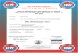 INTERNATIONAL INSTITUTE OF WELDING › pdf › Carpenteria-certificata... · 2015-10-28 · Extent of validity of IIW Certificate No. 2/IT/605 Rev. 0 Product standards(s): EN 1090