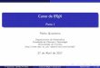 Curso de LaTeX Parte I - Departamento de Matemáticapedro/lectivos/LaTeX/apresentacaoIweb.pdf · 2017-04-27 · Bibliogra a Bibliogra a Donald E. Knuth, The TEXbook, Addisson-Wesley,