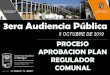 3era Audiencia Pública - municipalidadnancagua.cl€¦ · ACTIVIDAD DIA HORA LUGAR 3era Audiencia Publica 8 octubre 19:00 hrs Nancagua 10° Jornada Barrial 15 octubre 19:00 hrs Cunaco